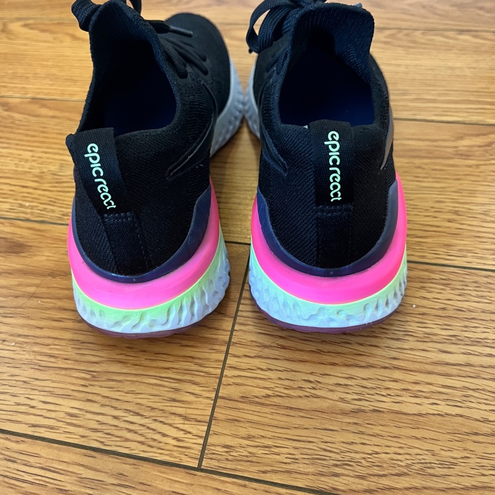 Nike Running Epic React Flyknit 2 In Multi. Worn … - image 2